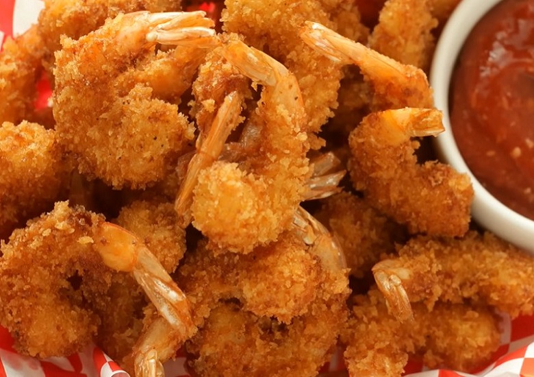 Shrimp With Bread Crumbs