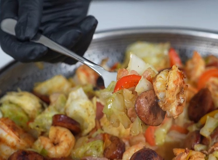Shrimp With Cabbage