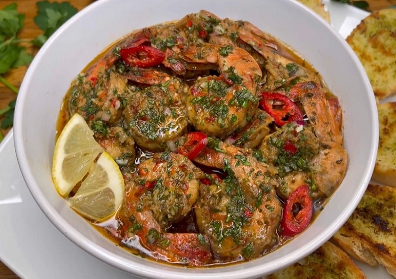 Shrimp With Chimichurri