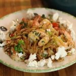 Shrimp With Feta And Orzo