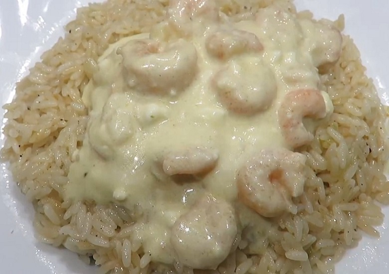Shrimp With Feta Cheese