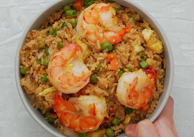 Shrimp With Fried Rice