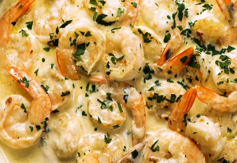 Shrimp With Garlic Sauce