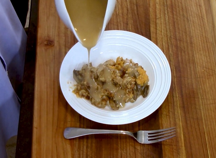 Turkey and Stuffing Casserole