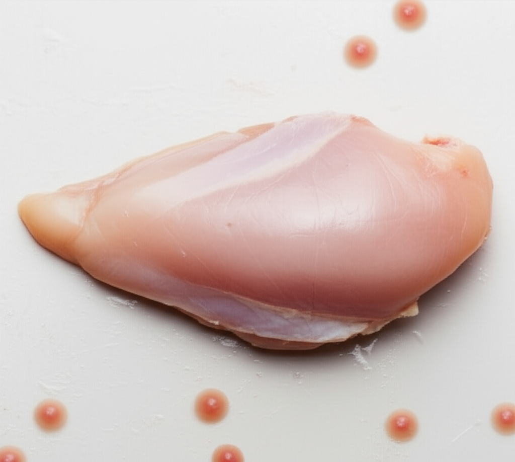 Generate a high-quality, relevant image prompt for an article about: Are Chicken Bad For Acne? Essen