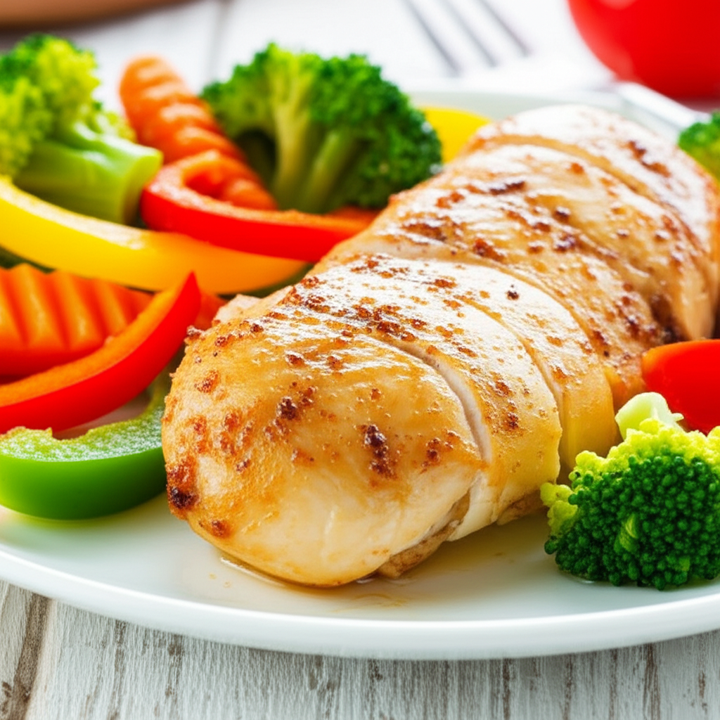 Generate a high-quality, relevant image prompt for an article about: Are Chicken Bad For Gout: Essen