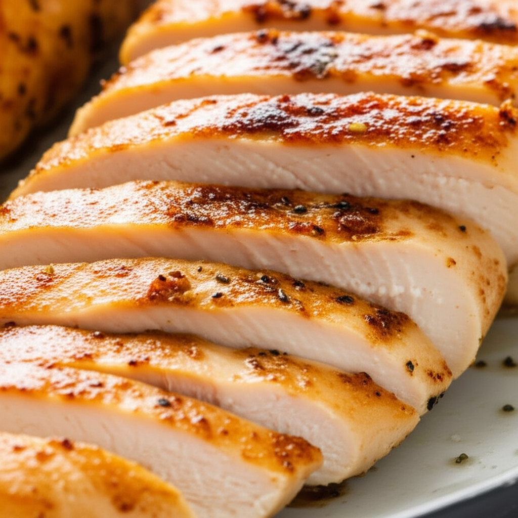 Generate a high-quality, relevant image prompt for an article about: Are Chicken Breast Calories: Ge