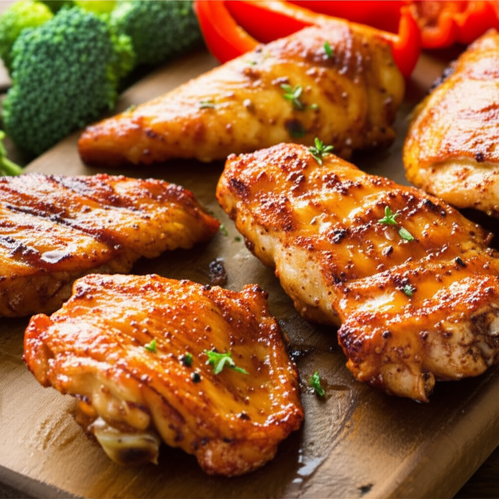 Generate a high-quality, relevant image prompt for an article about: Are Chicken Bad For You: Essent