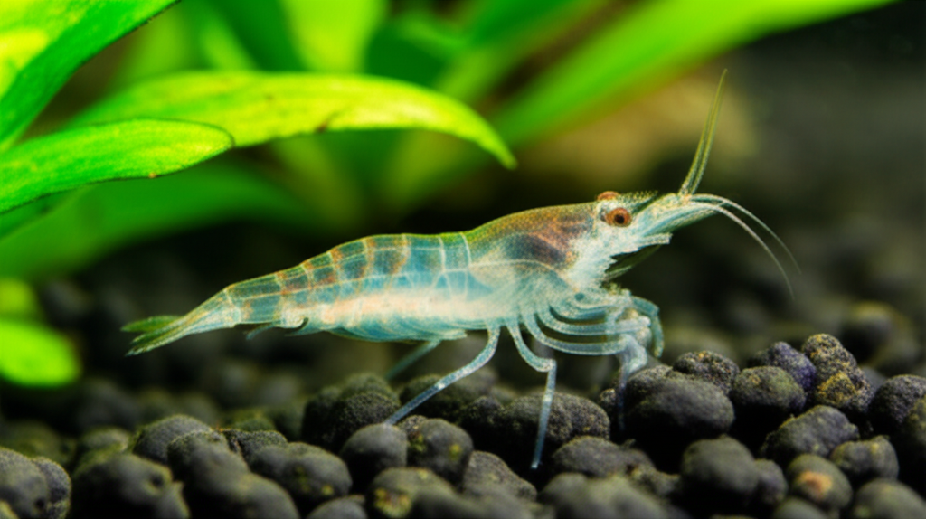 Generate a high-quality, relevant image prompt for an article about: Are Ghost Shrimp Neocaridina: E