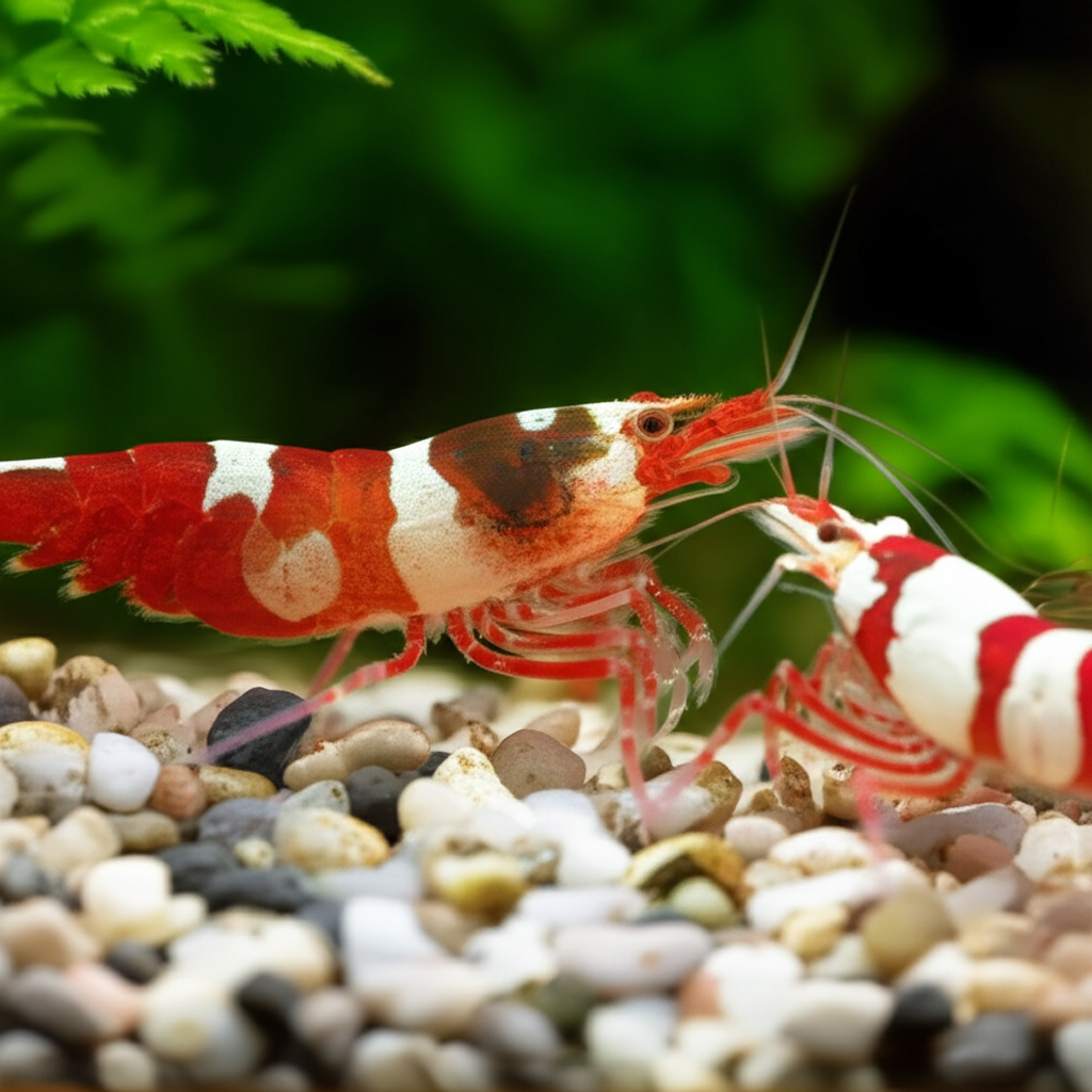 Generate a high-quality, relevant image prompt for an article about: Are Parasites Bad for Shrimp? E
