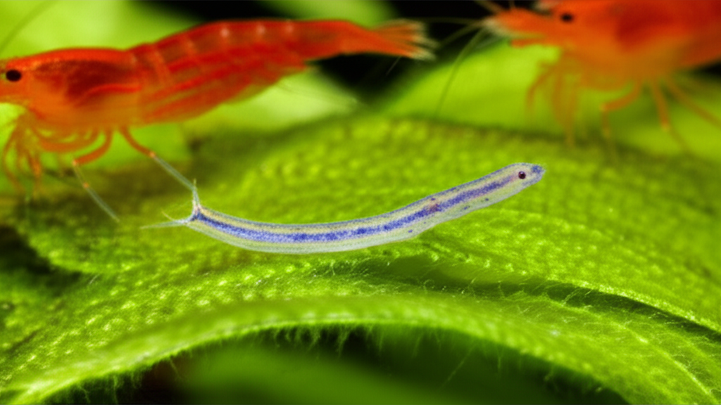 Generate a high-quality, relevant image prompt for an article about: Are Planaria Bad For Shrimp? Es