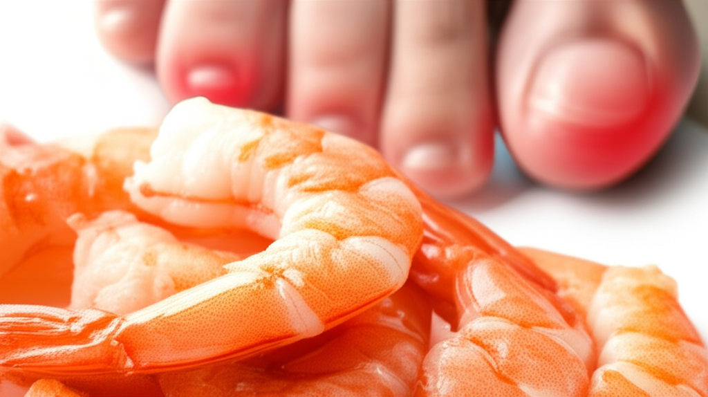 Generate a high-quality, relevant image prompt for an article about: Are Shrimp Bad For Gout? Essent