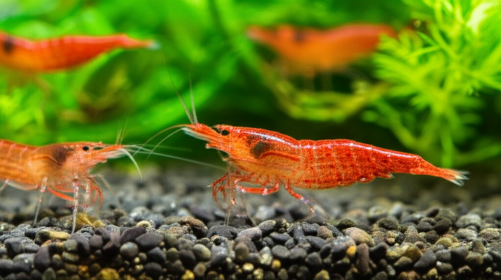 Generate a high-quality, relevant image prompt for an article about: Are Shrimp Easy To Take Care Of