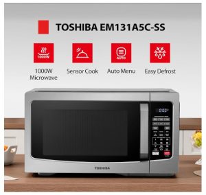 TOSHIBA EM131A5C-SS Countertop Microwave Ovens