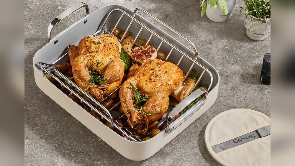 How to Use Roasting Pan With Rack