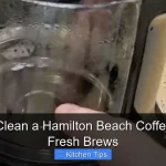 How to Clean a Hamilton Beach Coffee Pot for Fresh Brews