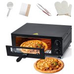 Electric Pizza Oven Review: Fast 12-Inch Countertop Baking with Viewing Window