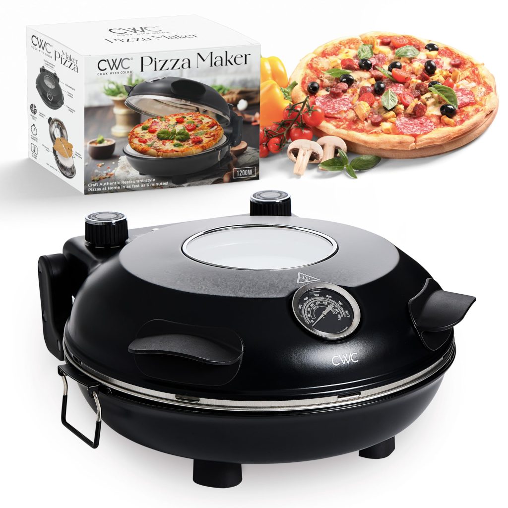 Cook With Color Electric Indoor Pizza Oven Review: Crispy Crust in Minutes?