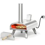BIG HORN OUTDOORS 12″ Dual Fuel Pizza Oven Review: Electric & Wood Pellet High-T