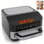 PULZO 7.4 Qt Digital Air Fryer Review: Large Family Airfryer with 13″ Pizza & De