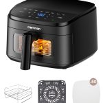 Cartman 4QT Compact Air Fryer Review: Ultra-Flat, 7 Presets & Viewing Window