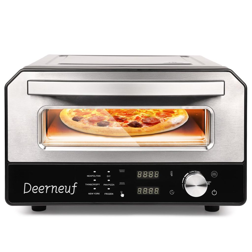 Electric Pizza Oven Indoor Review: Fast 800°F Countertop Pizza Maker with Touchs