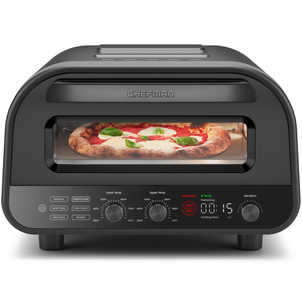 CHEFMAN Indoor Pizza Oven Review: Fast 12-Inch Pizzas at 800°F with Touchscreen