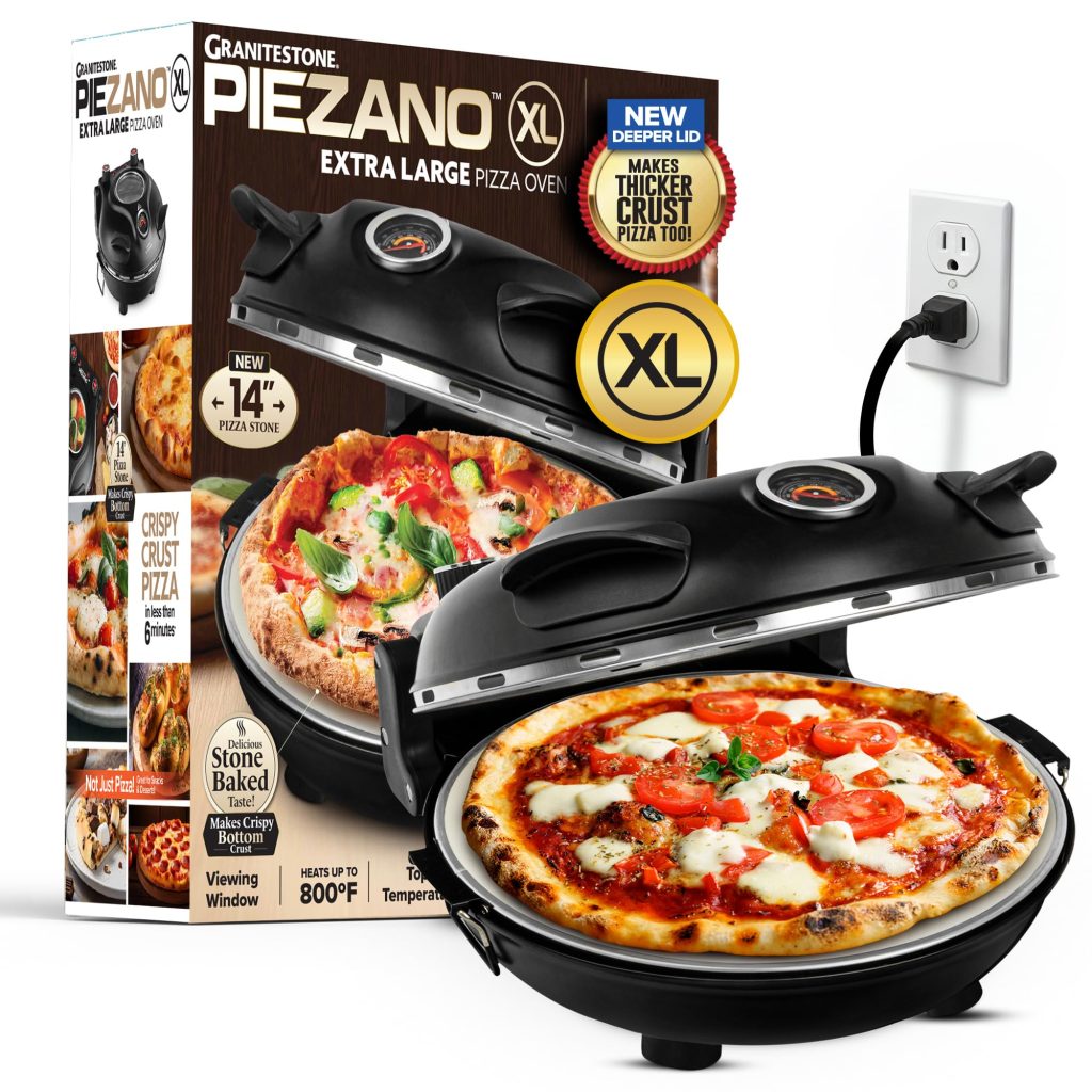 PIEZANO XL 14 Inch Pizza Oven Review: Best Family-Sized Countertop Oven for Cris