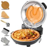 12 Inch Retro Pizza Oven Review: Fast 800°F Heating & Ceramic Stone Cooker