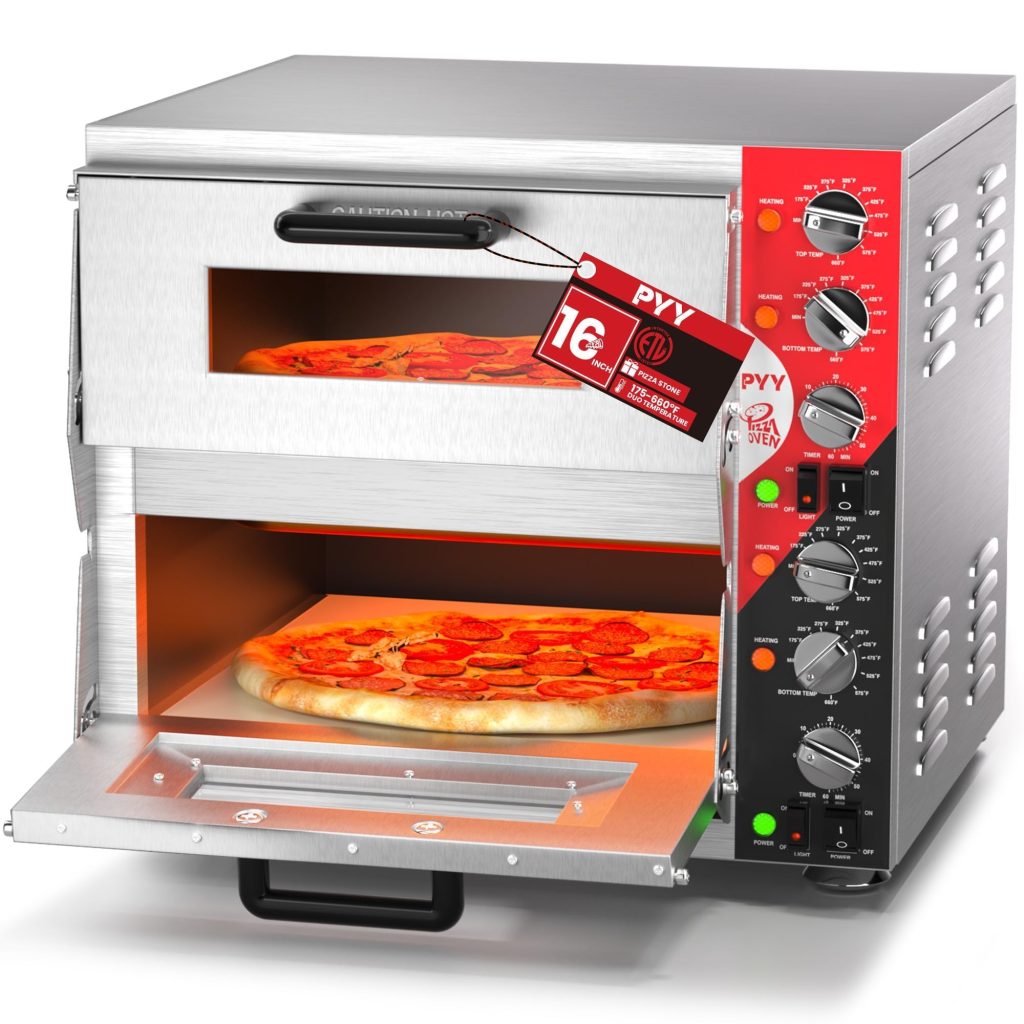 PYY 16 Inch Indoor Pizza Oven Review: Best Double Decker Countertop Oven for Hom