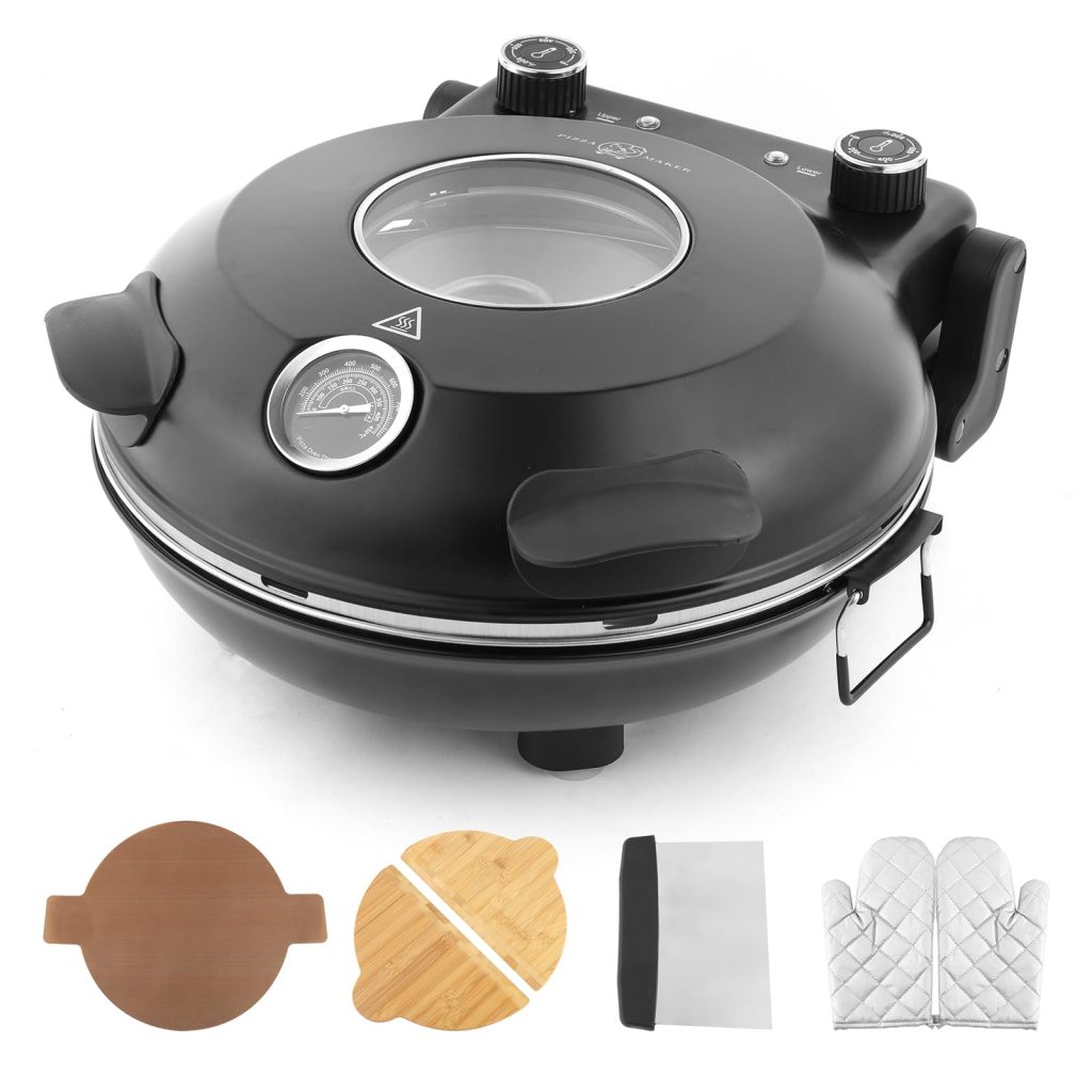 KLAIF 12″ Electric Pizza Oven Review: Best Indoor Countertop Oven with Ceramic S