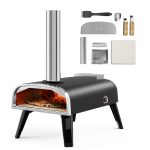 Pizza Oven Outdoor 12″ Review: Best Portable Wood Fired Pizza Oven for Backyard