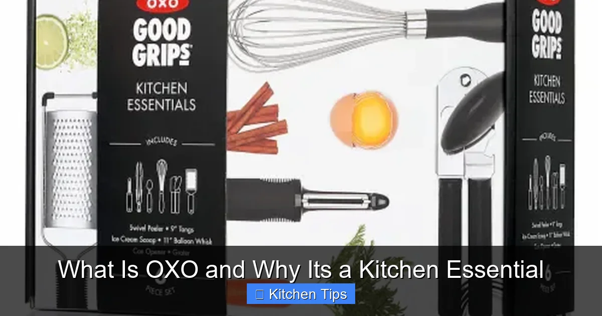What Is OXO and Why Its a Kitchen Essential