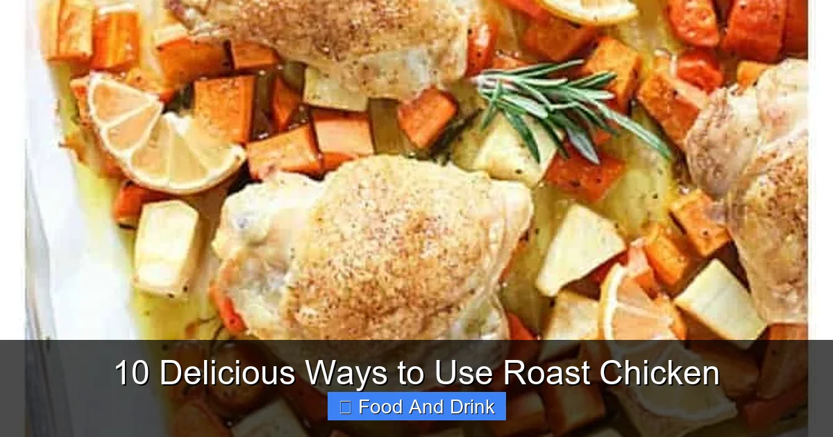 10 Delicious Ways to Use Roast Chicken