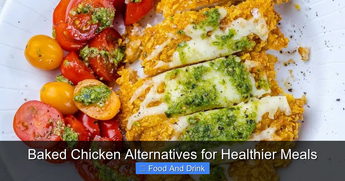Baked Chicken Alternatives for Healthier Meals