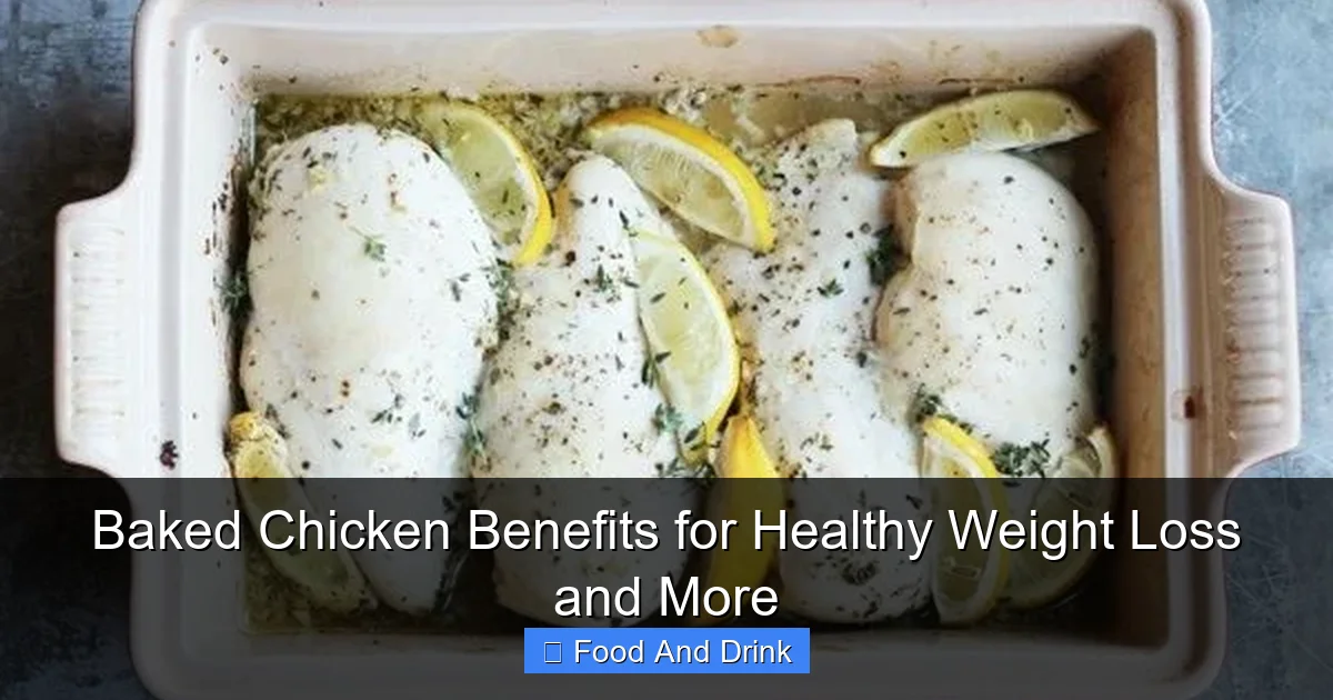 Baked Chicken Benefits for Healthy Weight Loss and More