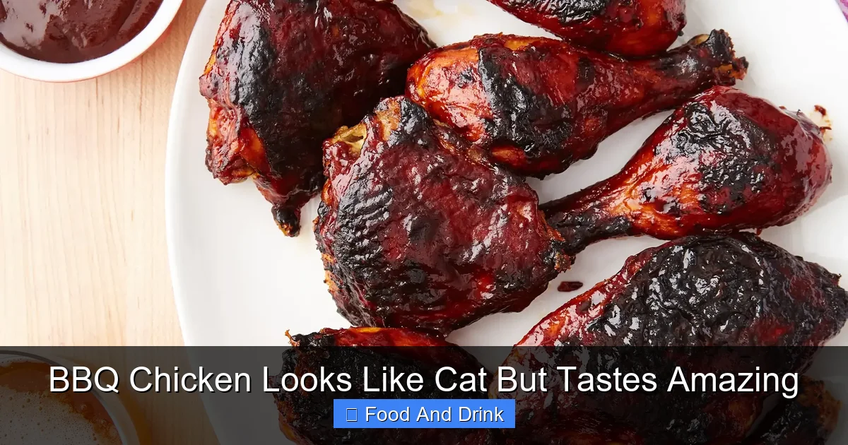 BBQ Chicken Looks Like Cat But Tastes Amazing