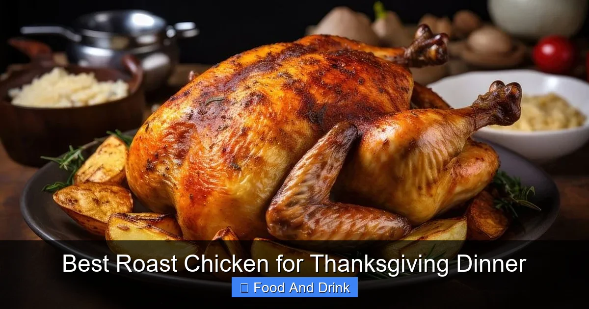 Best Roast Chicken for Thanksgiving Dinner