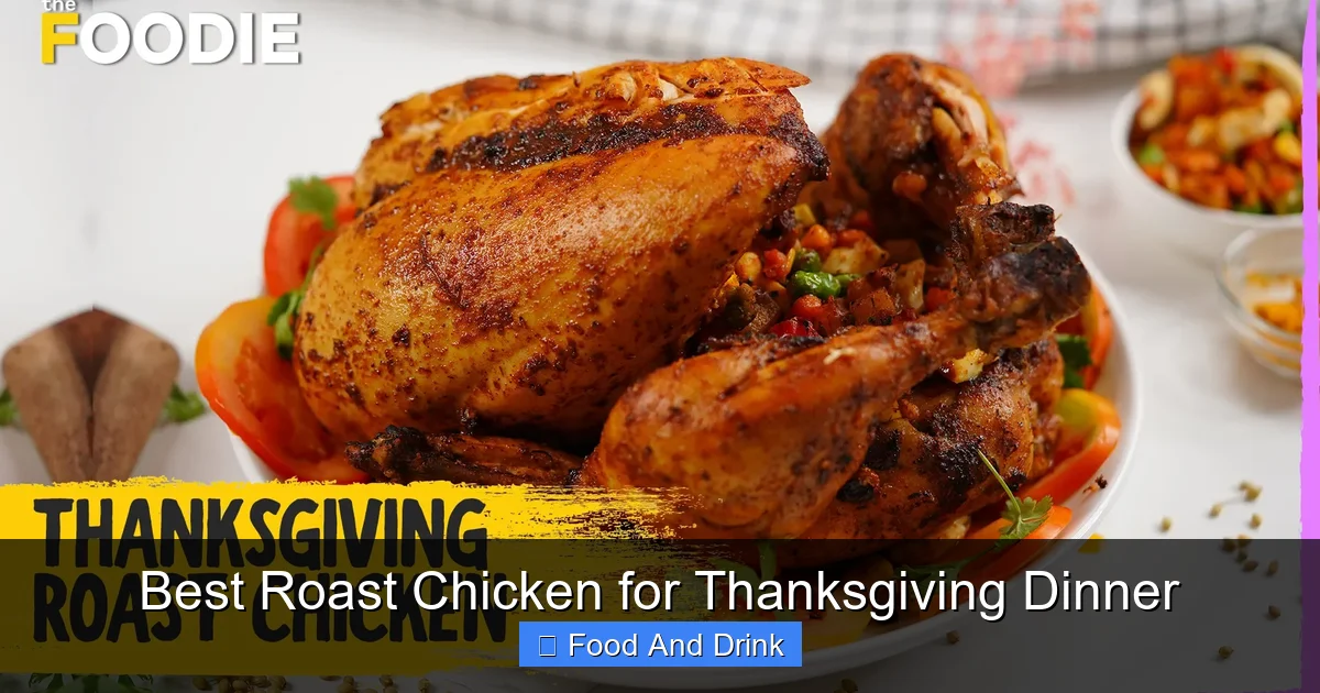 Best Roast Chicken for Thanksgiving Dinner