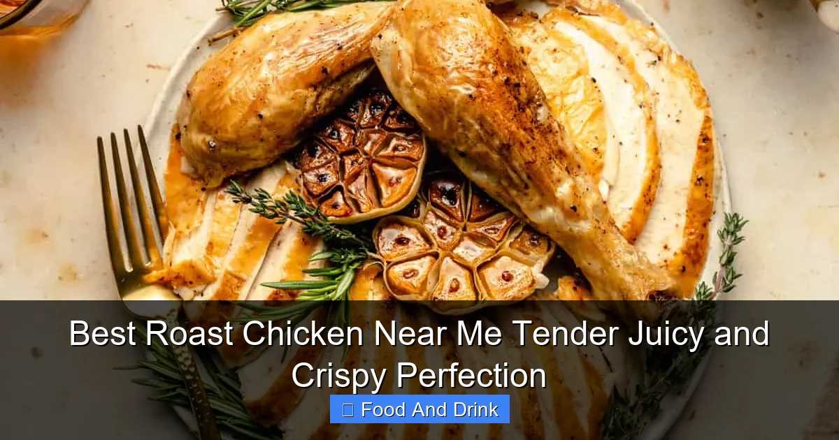 Best Roast Chicken Near Me Tender Juicy and Crispy Perfection