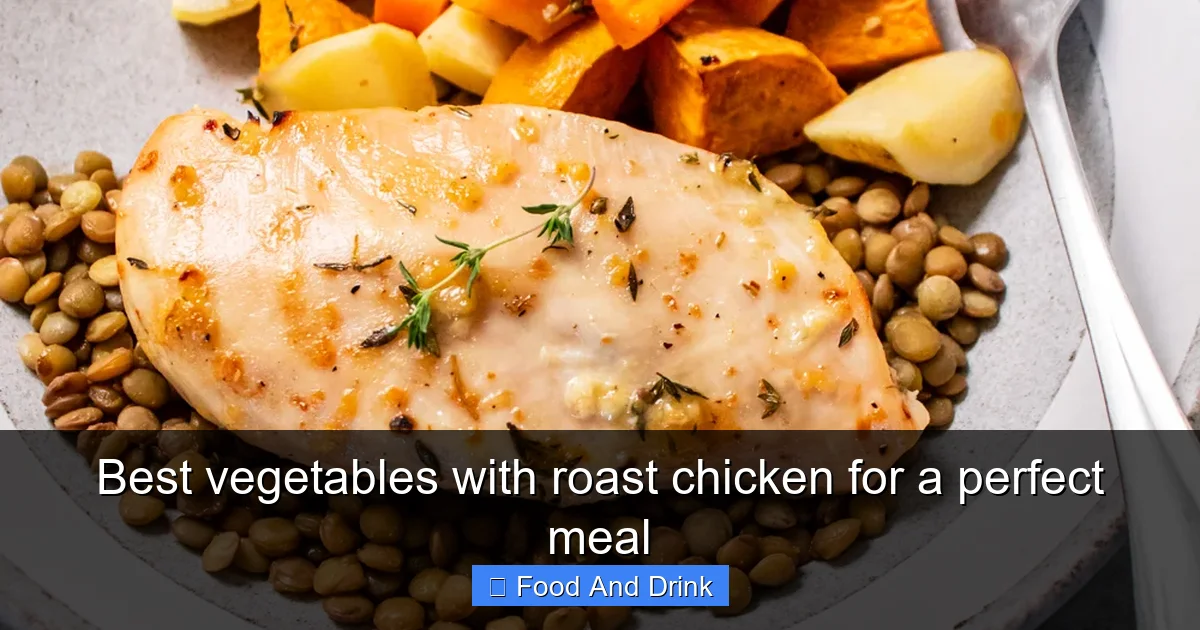 Best vegetables with roast chicken for a perfect meal