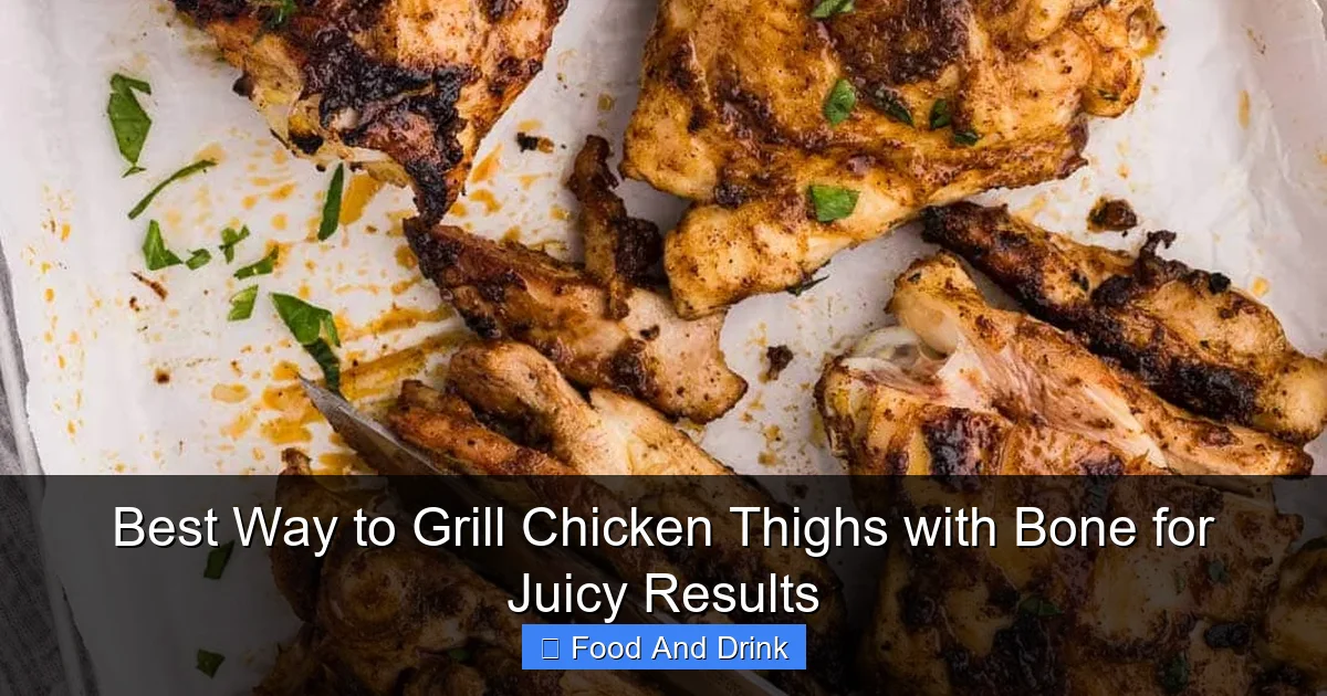 Best Way to Grill Chicken Thighs with Bone for Juicy Results