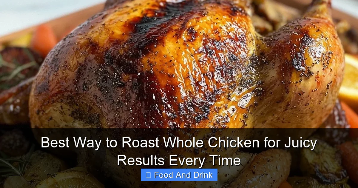 Best Way to Roast Whole Chicken for Juicy Results Every Time