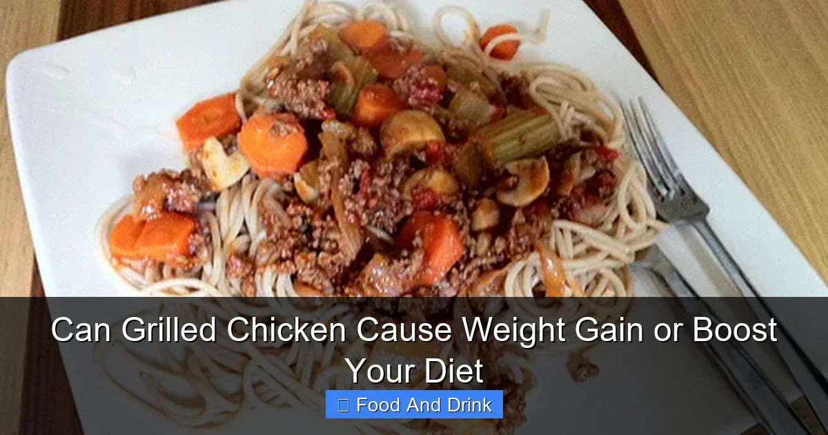Can Grilled Chicken Cause Weight Gain or Boost Your Diet