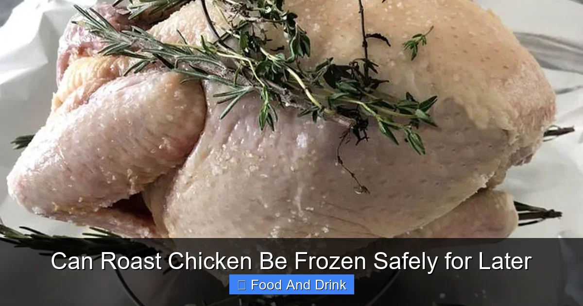 Can Roast Chicken Be Frozen Safely for Later