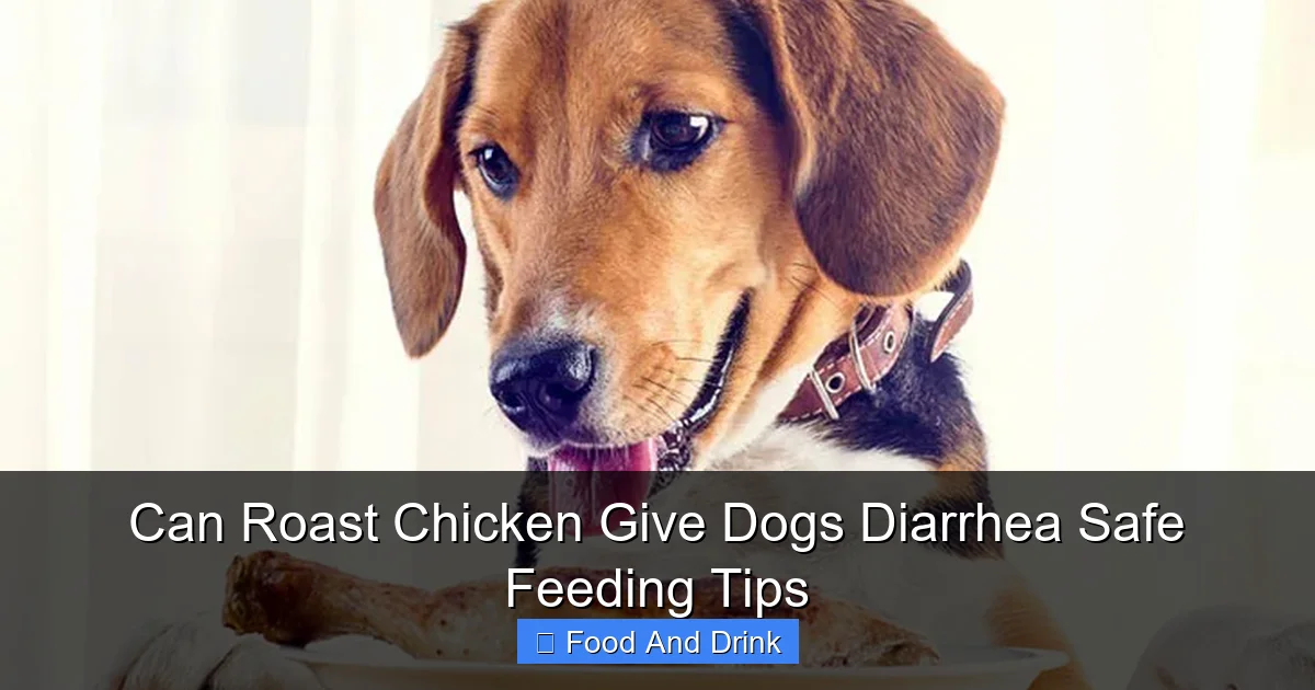 Can Roast Chicken Give Dogs Diarrhea Safe Feeding Tips