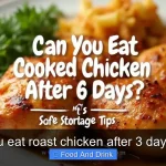 Can you eat roast chicken after 3 days safely