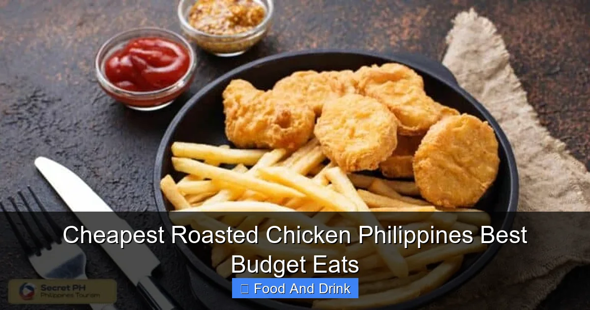 Cheapest Roasted Chicken Philippines Best Budget Eats