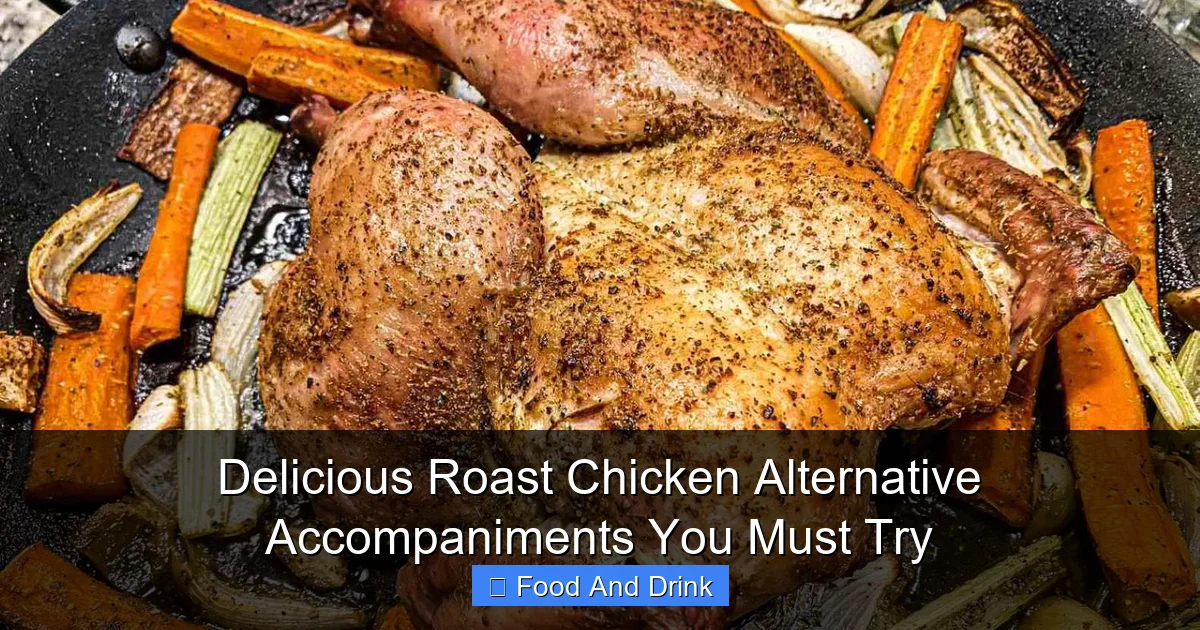 Delicious Roast Chicken Alternative Accompaniments You Must Try