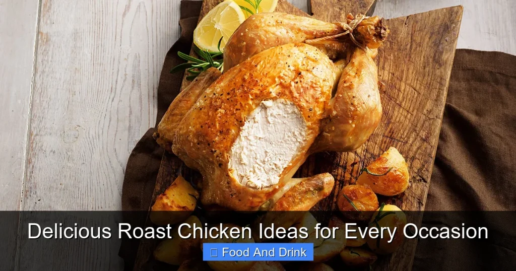 Delicious Roast Chicken Ideas for Every Occasion